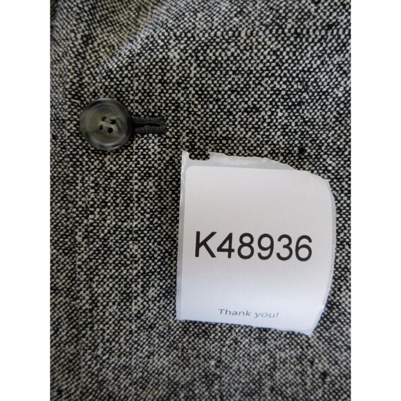 VINTAGE Lands End Sport Coat 44 Long Matka Silk Tweed Blazer 90s - Picture 12 of 12